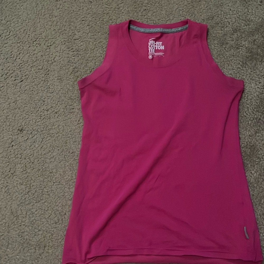 Nike pink tank top